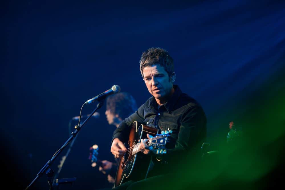 noel gallagher and his Celebrity Event Photographer Manchester