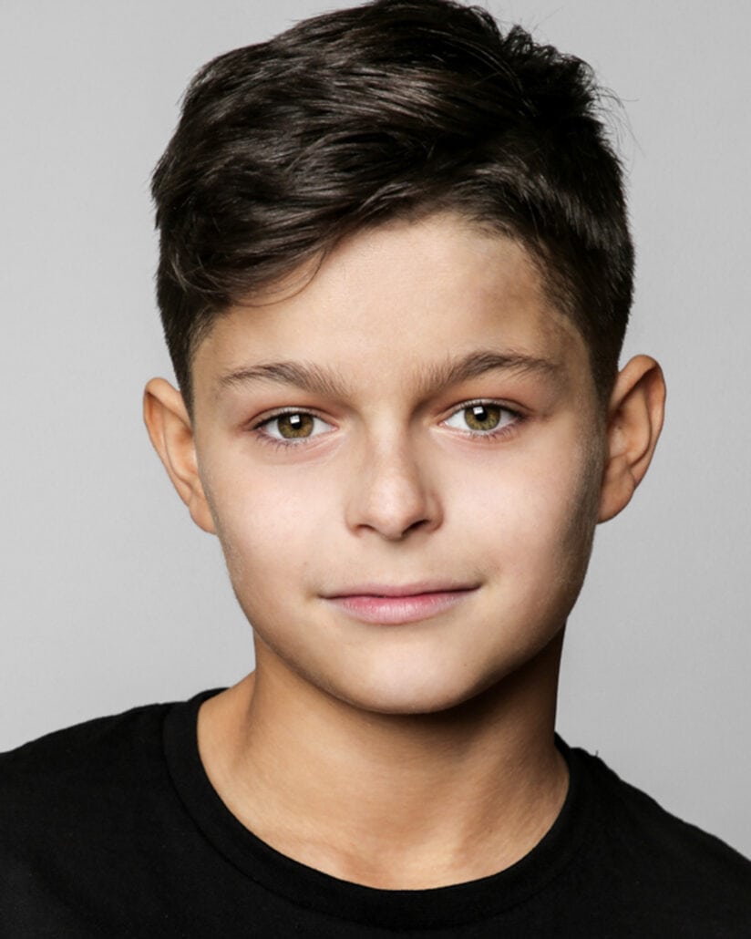 young child actors headshot for spotlight